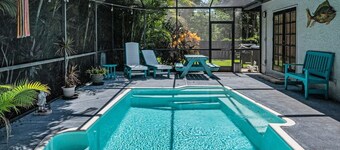 Private Pool! Paradise! Beaches! Palm Harbor, Fl - Tampa-Spread Out w the Fam!