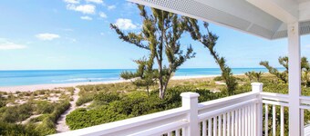 3BR Beachfront Captiva Home with Private Pool & 120’ Gulf Frontage