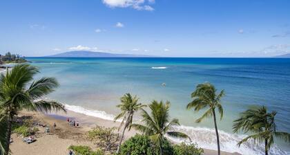 Beachfront 5th-floor condo with ocean view