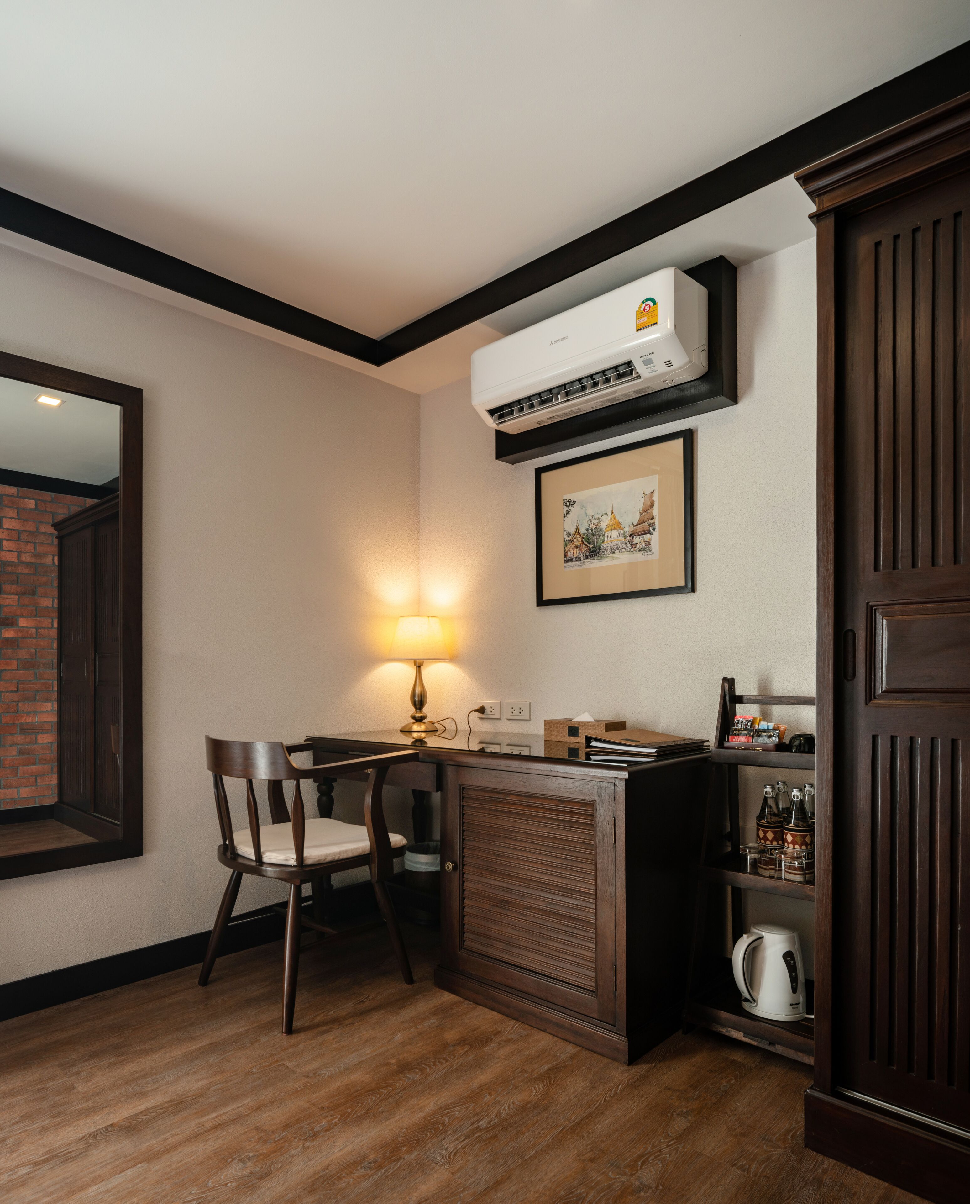 lanna family room with garden | living area | smart tv