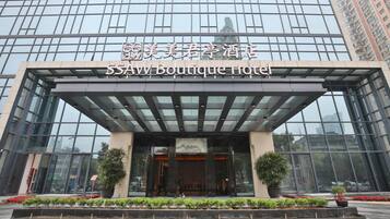 Fassade der Unterkunft