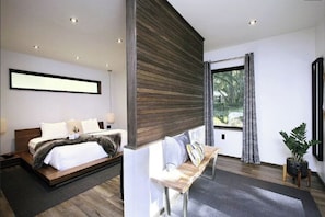 1 chambre, fer et planche Ă repasser, Wi-Fi gratuit, draps fournis