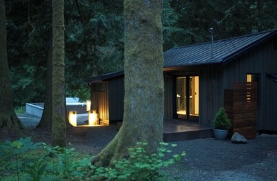 Luxury Cabin in the Woods With Hot Tub near creek