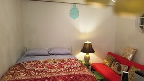 Desk, iron/ironing board, free WiFi, bed sheets