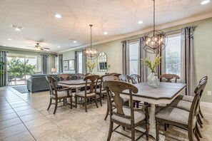 Dining - Resort Home with Pool & Game Room (Kissimmee)