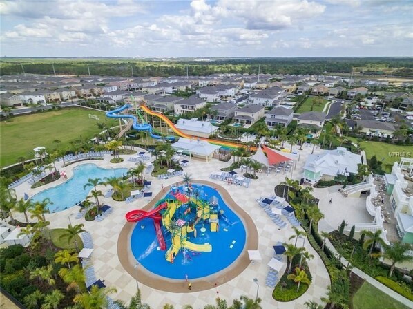 Outdoor pool - Resort Home with Pool & Game Room (Kissimmee)