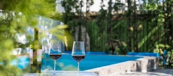 Holiday home with heated outdoor swimming pool up to 12 persons