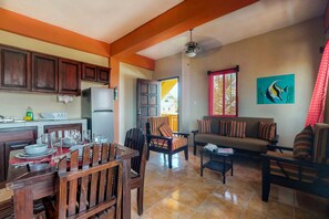 Interior - Inviting apartment w/ WiFi & partial AC - steps from the ocean, walk everywhere (San Pedro)