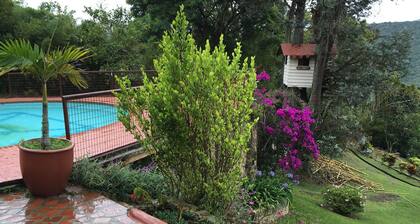 The property is a unique place about 25 minutes on a paved road from Cali.