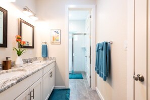 Bathtub, hair dryer