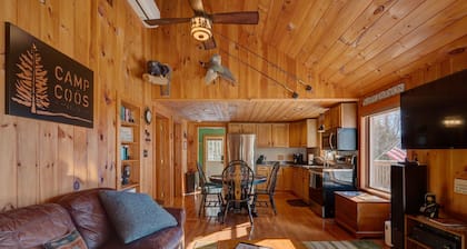 Camp Coös - serene mountain and lake views with ATV/snowmobile trail access