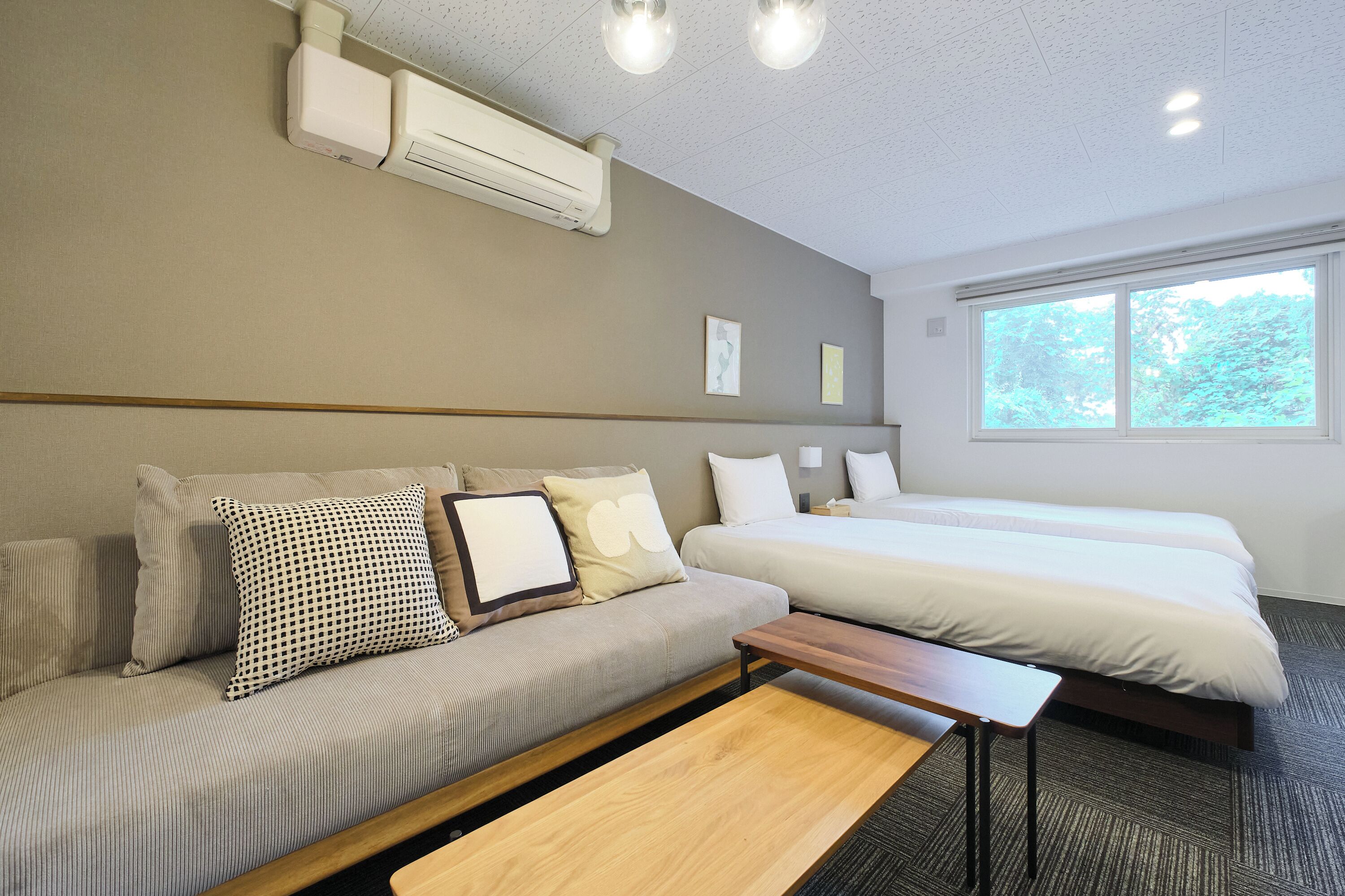 Basic-Apartment (Room 103 Suitengu) | Wohnbereich