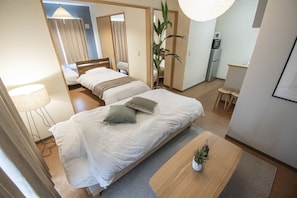 Room 405 Suitengu | Free WiFi, bed sheets - UCHI Living Stay Otaru Suitengu (Otaru)