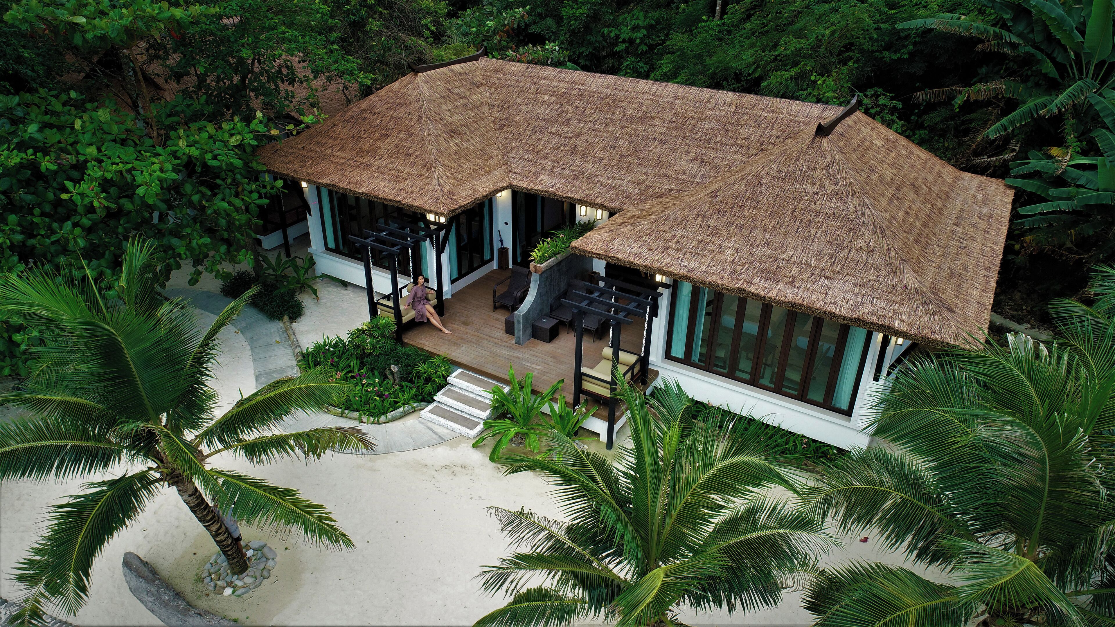 Vila, 2 Tempat Tidur Twin | Minibar, meja kerja, kedap suara, dan tempat tidur bayi gratis