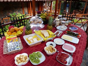 Daily buffet breakfast (EUR 10 per person)