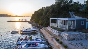 Maison mobile Prestige, en face de la plage (R1/R2) | Vue sur la plage ou lâocĂ©an