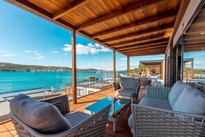 Luxury Mobile Home, 2 Bedrooms, Terrace, Sea View (EVO Green) | View from room - Olivia Green Camping (Tisno)