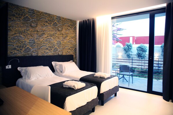 Comfort Triple Room | Frette Italian sheets, premium bedding, down duvets, memory-foam beds