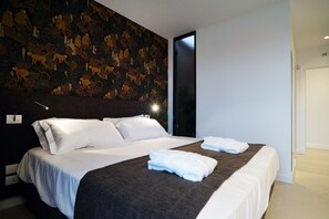 Habitación Confort con 1 cama matrimonial o 2 individuales | Sábanas italianas Frette, ropa de cama de alta calidad y edredón