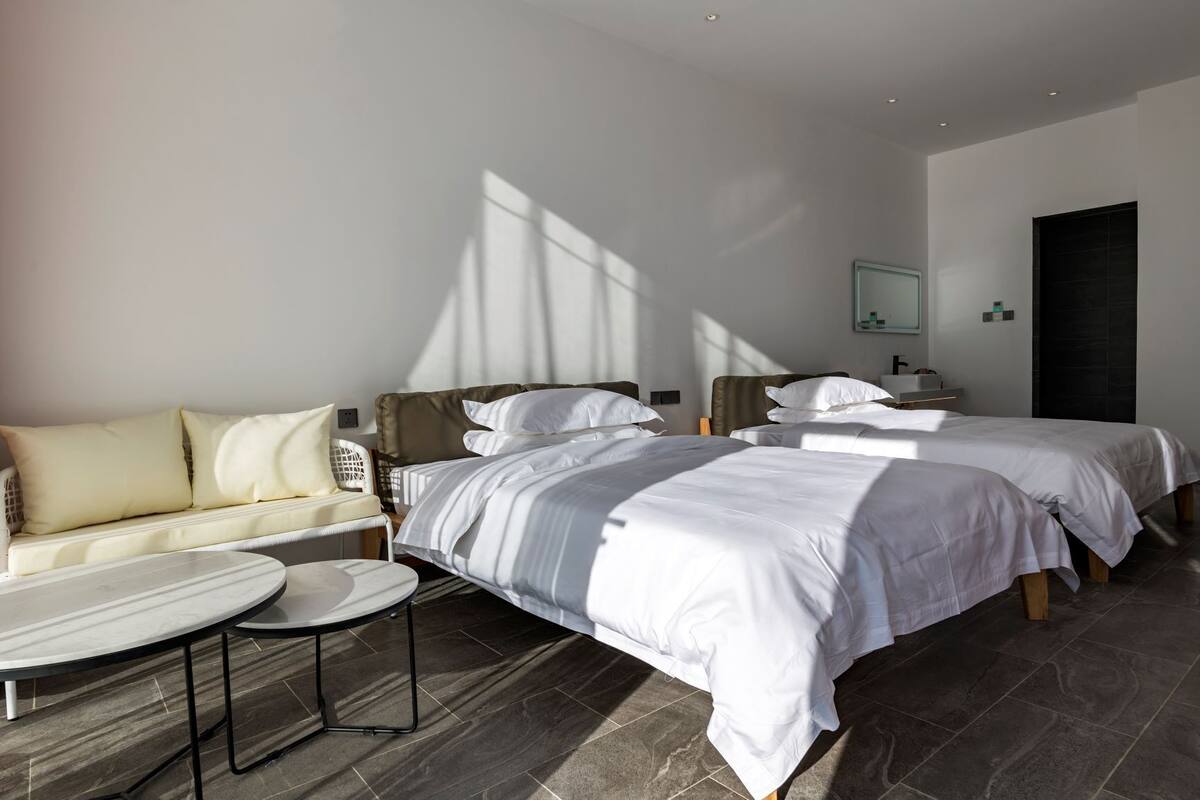 Signature-Doppelzimmer | Daunenbettdecken, Pillowtop-Betten, individuell dekoriert