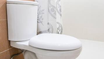 Dusche, Handtücher, Seife, Shampoo