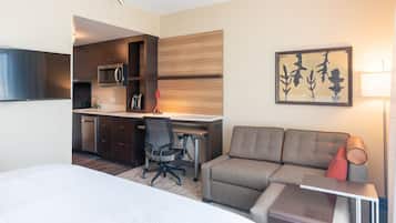 55-inch Smart TV with cable channels, TV, Netflix