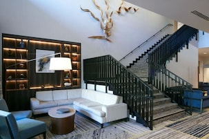 Sala de estar en el lobby