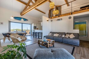 TV, fireplace, ping pong, stereo - Villa Oceana exceptional property sea view from every room (Ondres)