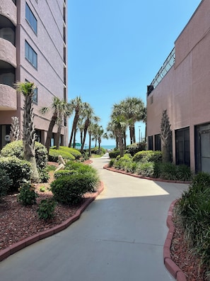 Property grounds - Direct Oceanfront King Suite with breathtaking ocean views (Myrtle Beach)