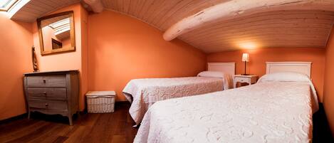 2 soverom og sengetøy