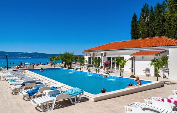 Seasonal outdoor pool