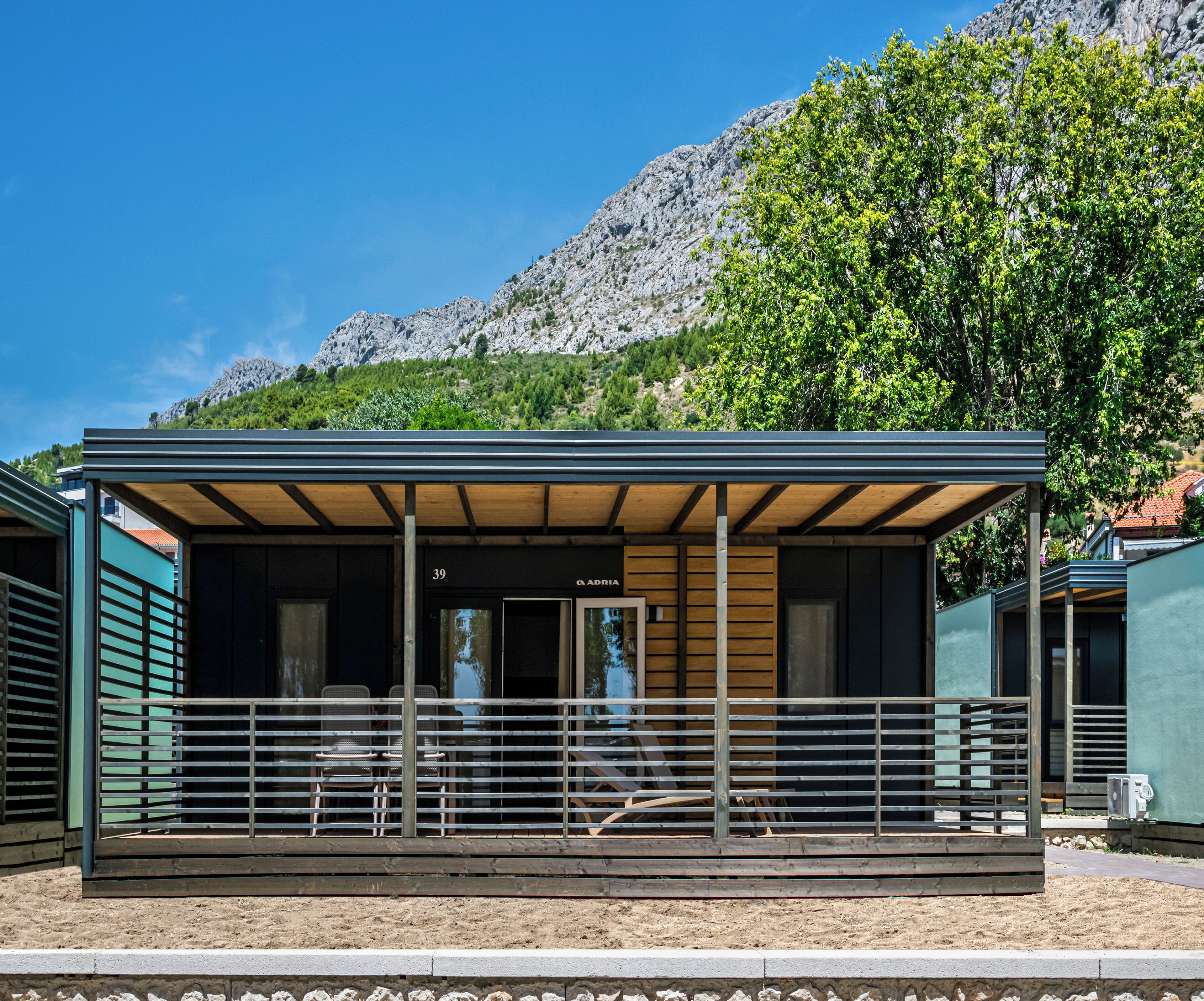 Mobile home Adria superior 4+1 C | Terrace/patio