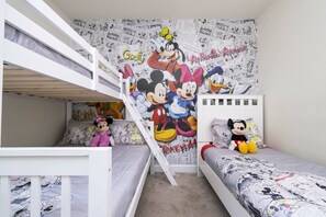 3 bedrooms, iron/ironing board, travel crib, WiFi