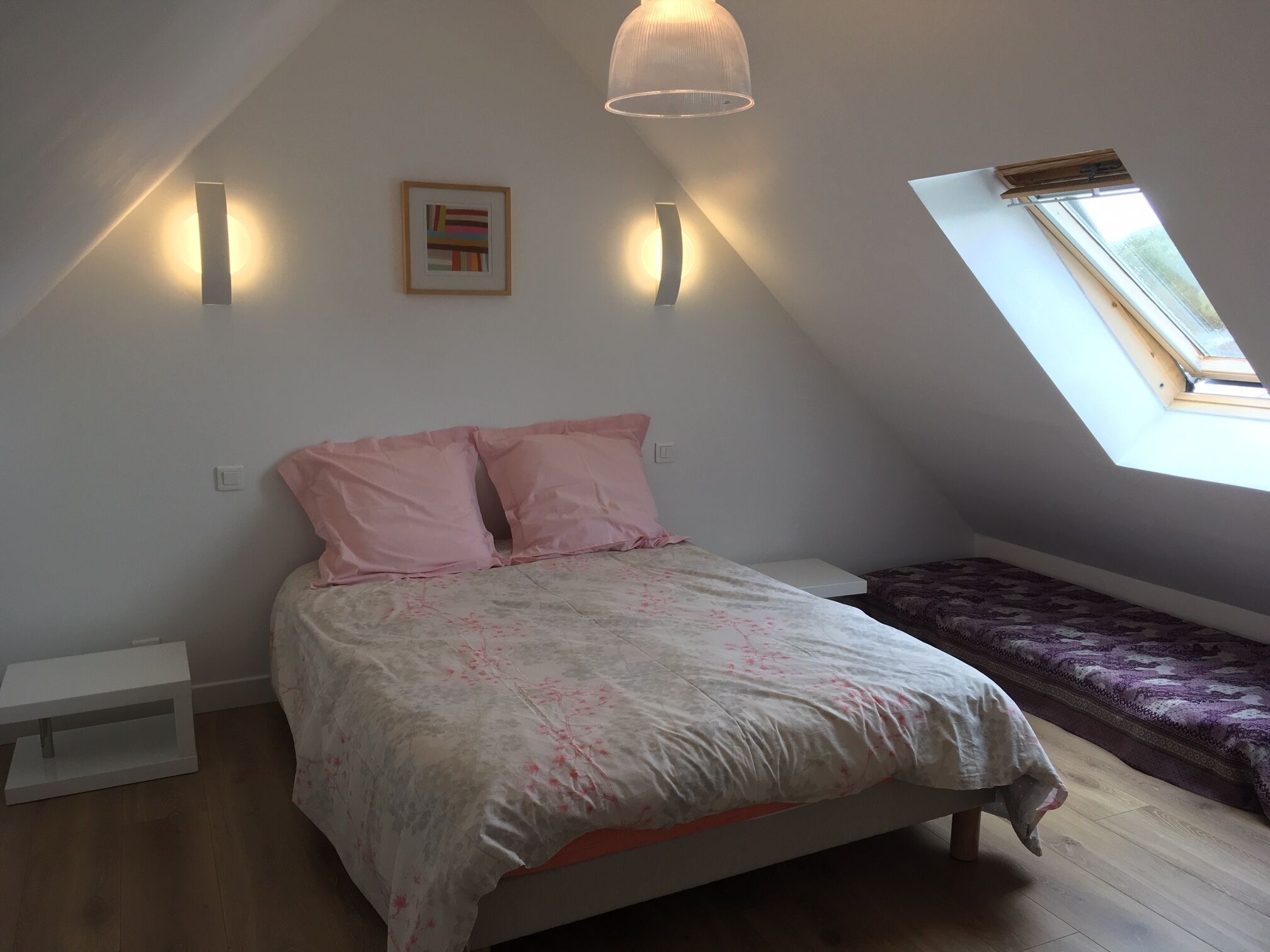 2 chambres, fer et planche à repasser, Wi-Fi gratuit, draps fournis