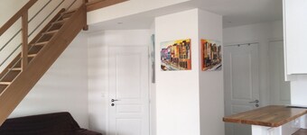 Duplex Thalasso sektor, komfort, nær strand, Tennis, WiFi inkluderet