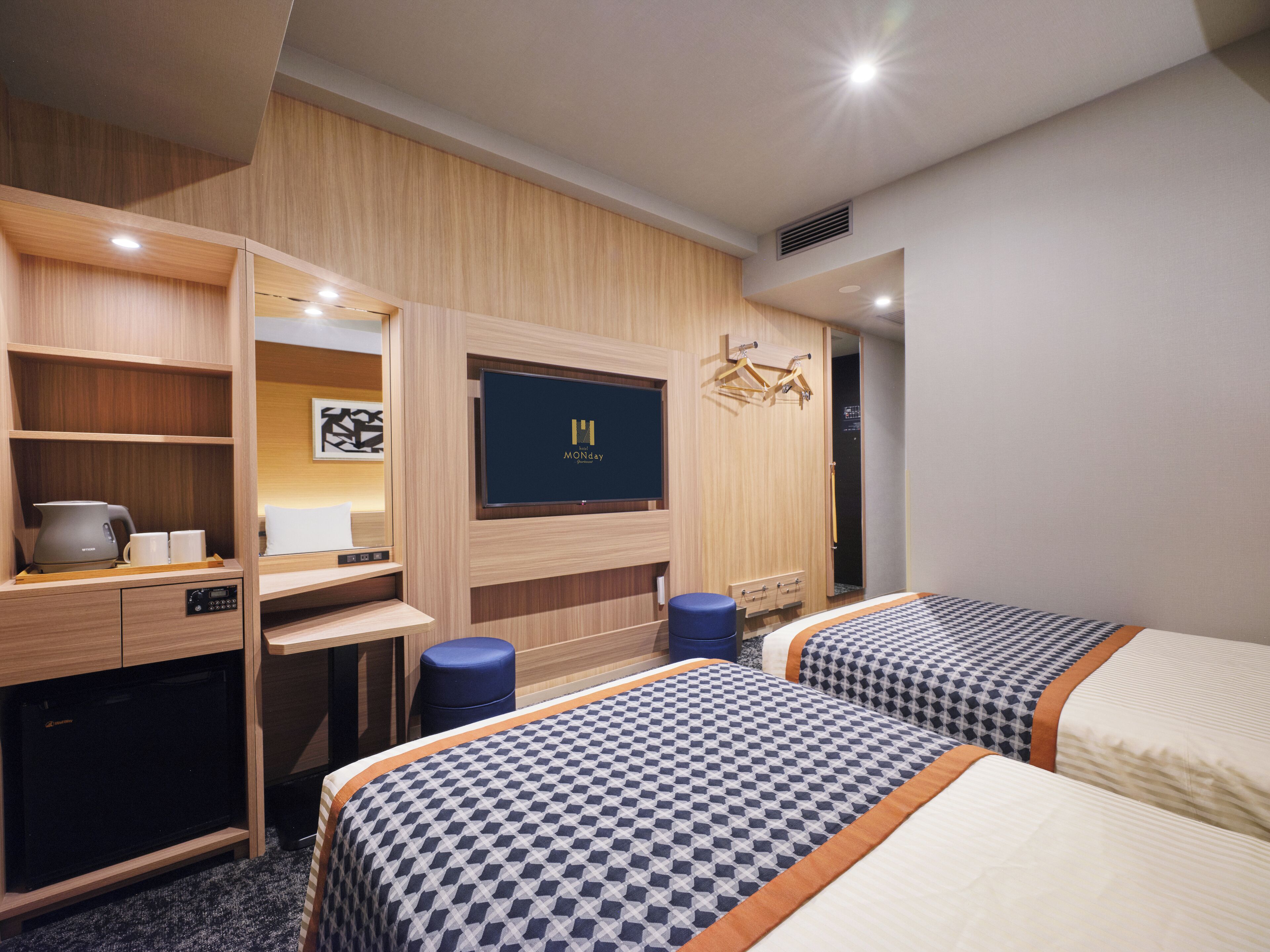 Standard Twin Room, Non Smoking | In-room safe, WiFi (free), bed sheets