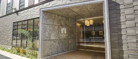 Entrada de la propiedad