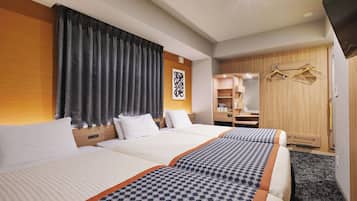 Standard Twin Room, Non Smoking (with Extra Bed) | In-room safe, free WiFi, bed sheets