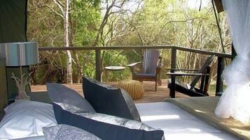 Luxury Tent (Sickle Bush Safari) | Balcony