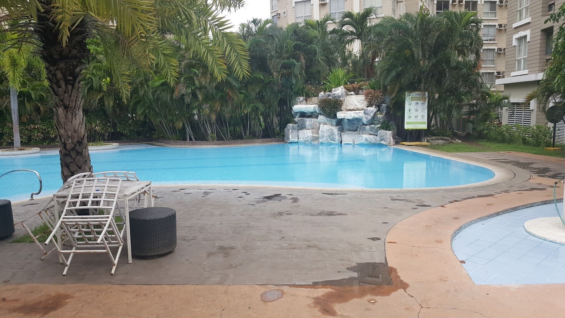 Alberca al aire libre 