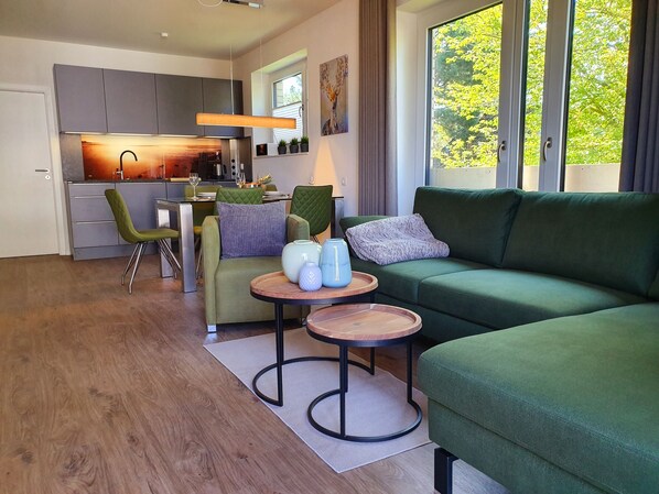 Kapitänshaus 3 | Blick auf den Garten