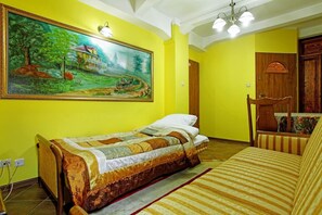 Premium bedding, individually decorated, individually furnished