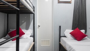 Standard Bunk 3 Bed | WiFi (free), bed sheets - Abn Hostel (Bacolod)