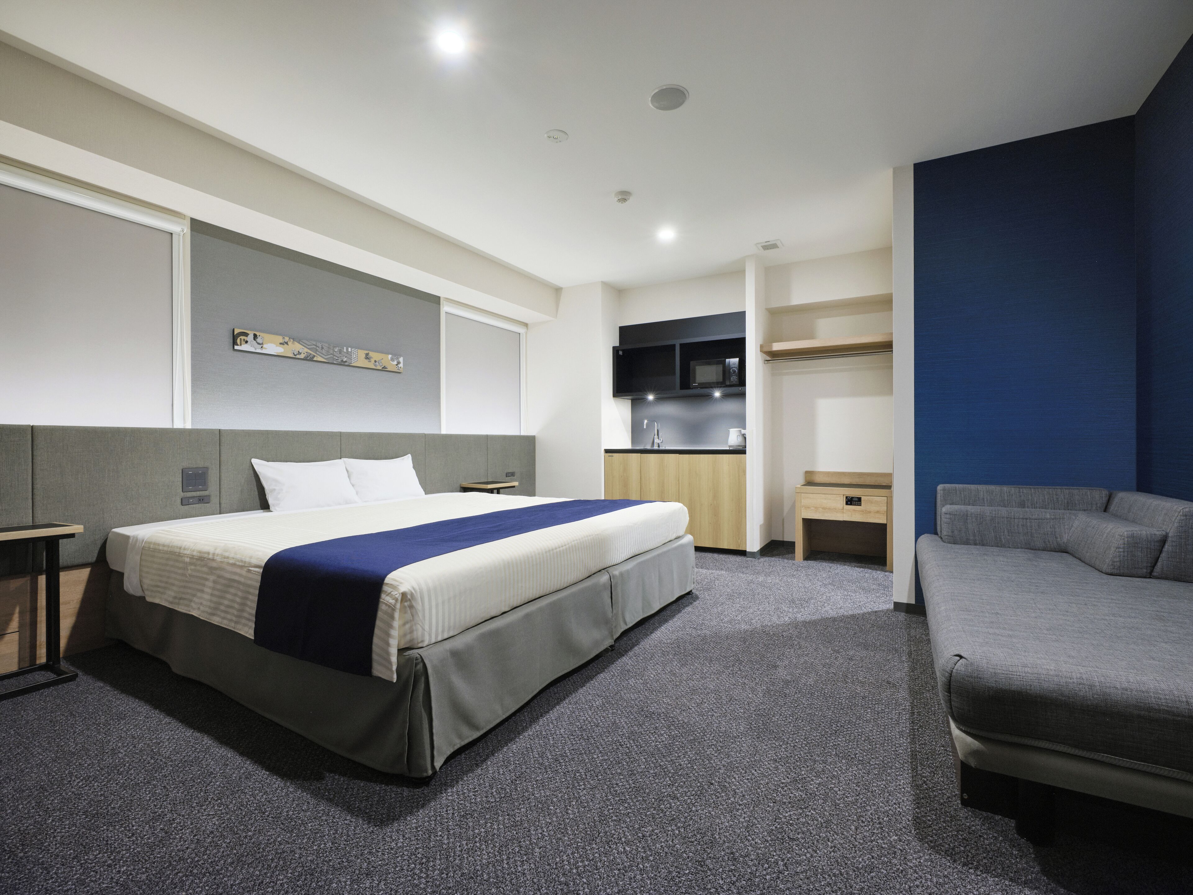 Deluxe-huone, tupakointi kielletty (Prime, King) | Tallelokero huoneessa, ilmainen Wi-Fi, vuodevaatteet