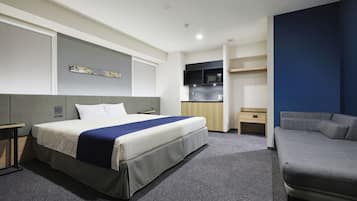 Deluxe-huone, tupakointi kielletty (Prime, King) | Tallelokero huoneessa, ilmainen Wi-Fi, vuodevaatteet