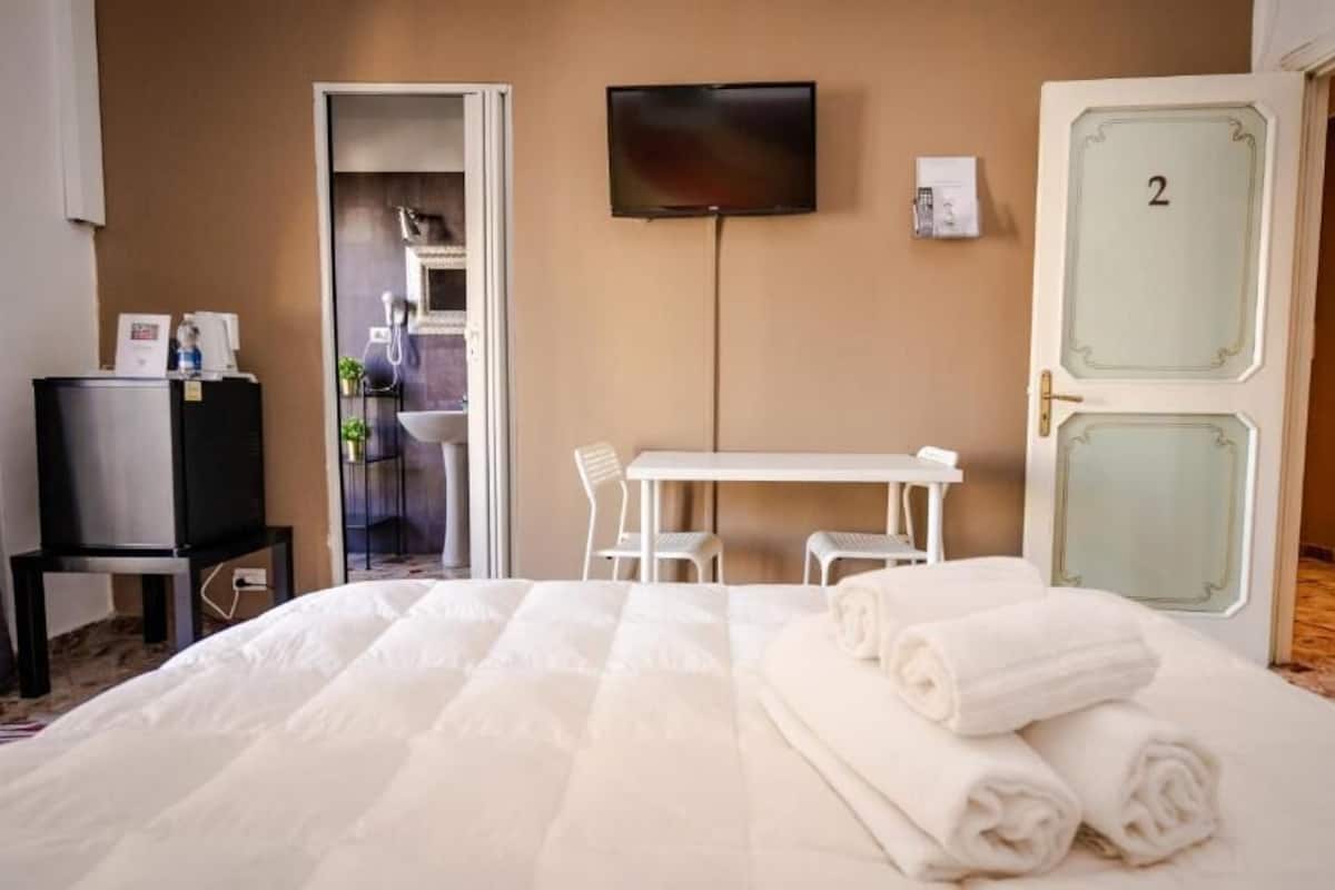 Habitación doble, balcón (52) | 1 dormitorio, ropa de cama de alta calidad, edredones de plumas