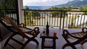Apartemen, 1 kamar tidur, pemandangan laut | Balkon