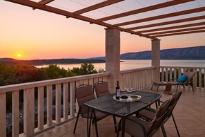 Vue depuis le balcon