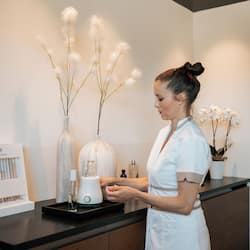 Sauna, hot tub, Turkish bath/hammam, body treatments, mud baths
