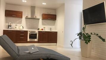 Apartment | Bügeleisen/Bügelbrett, Zustellbetten, kostenloses WLAN